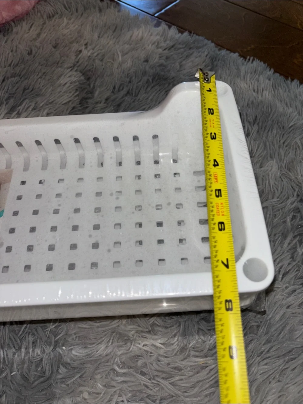 COS White Plastic Two-Stack Storage Rack - Picture 5 of 5